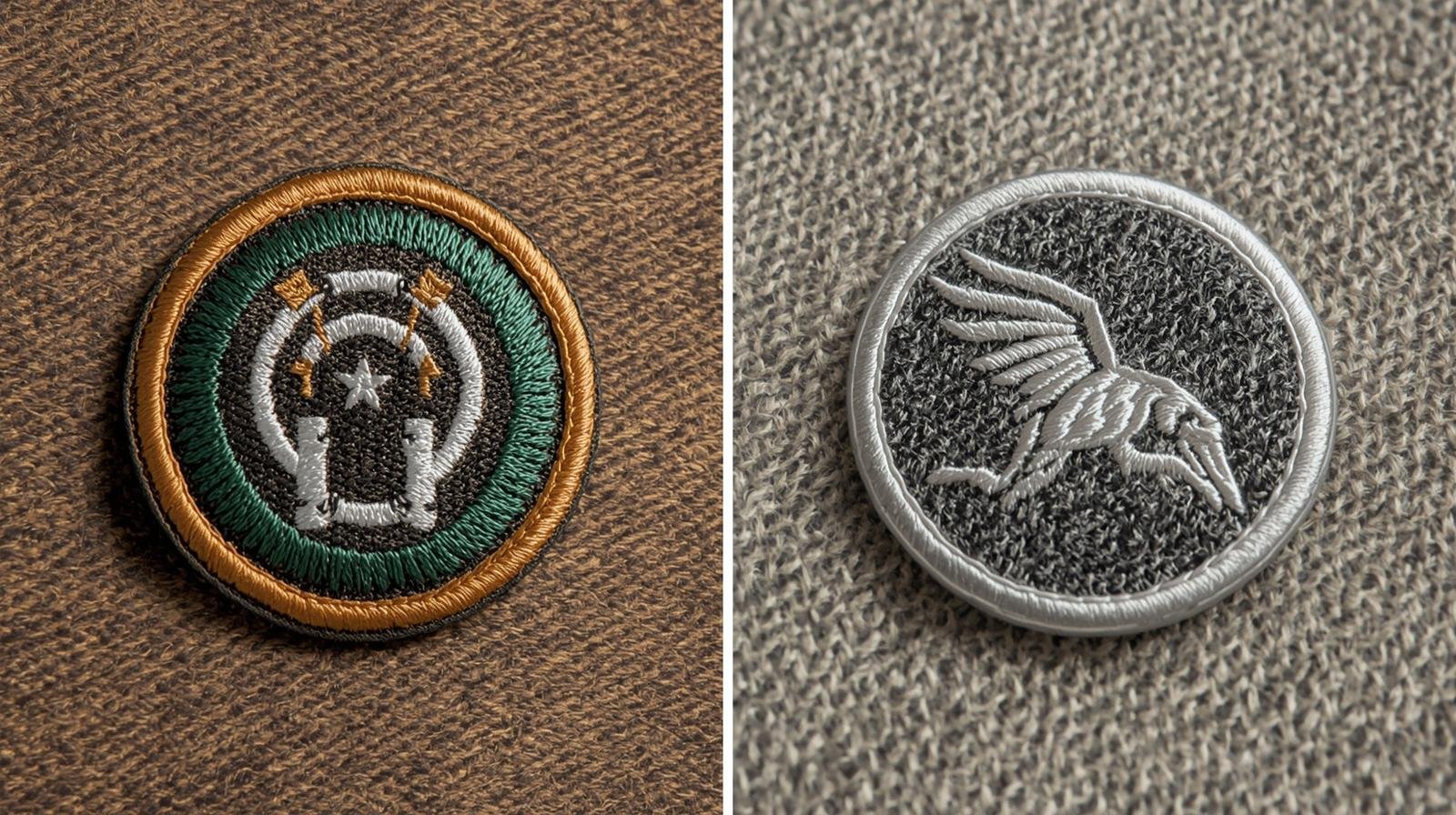 Embroidered vs Woven Patches Comparison